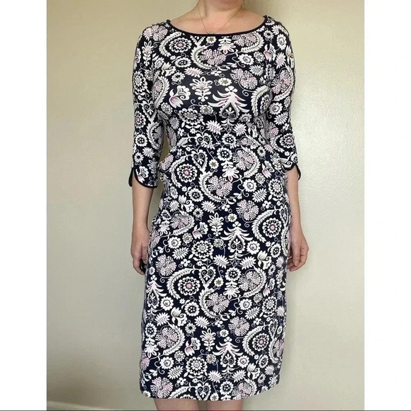 Boden Blue Floral Dress - Picture 3 of 6